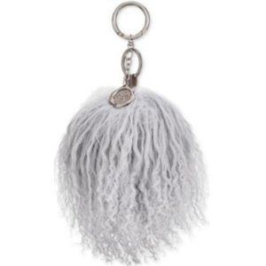 PATRICIA NASH~Tonessa Fur Pom Pom Key Fob/Purse Charm